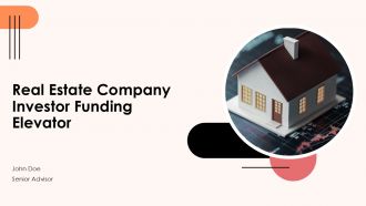 Real Estate Company Investor Funding Elevator PPT Sample ST AI