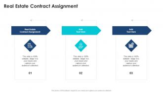 Real Estate Contract Assignment In Powerpoint And Google Slides Cpb