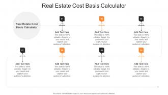 Real Estate Cost Basis Calculator In Powerpoint And Google Slides Cpb