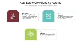 Real estate crowdfunding returns ppt powerpoint presentation infographic cpb