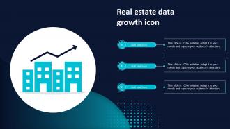 Real Estate Data Growth Icon