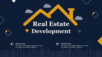 Real Estate Development Ppt Powerpoint Presentation File Example