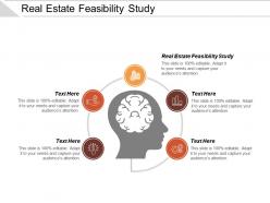 Real estate feasibility study ppt powerpoint presentation file design inspiration cpb