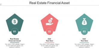 Real Estate Financial Asset Ppt Powerpoint Presentation Model Picture Cpb