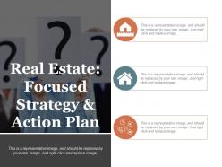 Real estate focused strategy and action plan ppt slides
