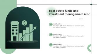 Real Estate Funds And Investment Management Icon