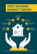 Real Estate Housing Market Trends 2023