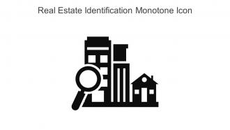 Real Estate Identification Monotone Icon In Powerpoint Pptx Png And Editable Eps Format