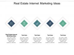 Real estate internet marketing ideas ppt powerpoint presentation gallery show cpb