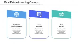 Real Estate Investing Careers Ppt Powerpoint Presentation Styles Show Cpb