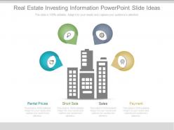 Real estate investing information powerpoint slide ideas