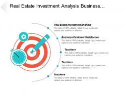 Real estate investment analysis business customer satisfaction survey cpb