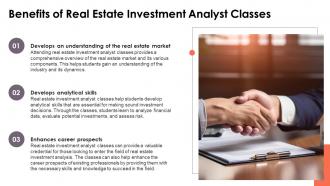 Real Estate Investment Analyst Classes powerpoint presentation and google slides ICP Interactive Informative