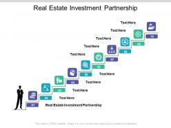 Real estate investment partnership ppt powerpoint presentation backgrounds cpb