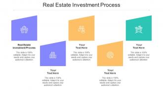 Real Estate Investment Process Ppt Powerpoint Presentation Inspiration Example Topics Cpb