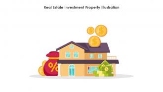 Real Estate Investment Property Illustration