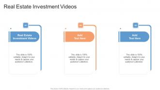 Real Estate Investment Videos In Powerpoint And Google Slides Cpb