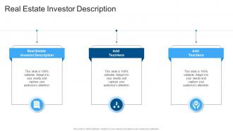 Real Estate Investor Description In Powerpoint And Google Slides Cpb
