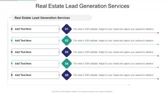 Real Estate Lead Generation Services In Powerpoint And Google Slides Cpb