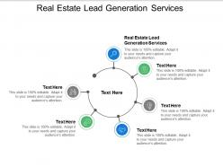 Real estate lead generation services ppt powerpoint presentation inspiration infographic template cpb