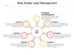 Real estate lead management ppt powerpoint presentation layouts clipart images cpb
