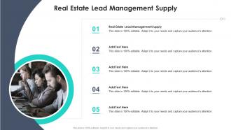 Real Estate Lead Management Supply In Powerpoint And Google Slides Cpb