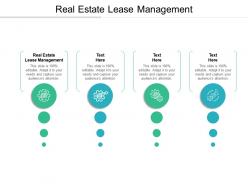 Real estate lease management ppt powerpoint presentation styles example file cpb