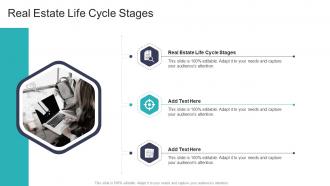 Real Estate Life Cycle Stages In Powerpoint And Google Slides Cpb