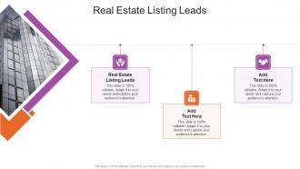 Real Estate Listing Leads In Powerpoint And Google Slides Cpb