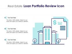 Real Estate Loan Portfolio Review Icon