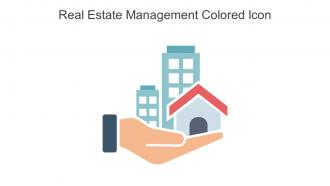 Real Estate Management Colored Icon In Powerpoint Pptx Png And Editable Eps Format