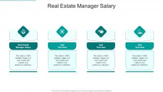 Real Estate Manager Salary In Powerpoint And Google Slides Cpb