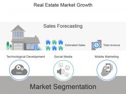 Real estate market growth powerpoint slide presentation guidelines