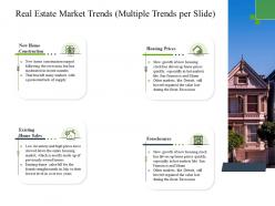 Real estate market trends multiple trends per slide construction industry business plan investment ppt rules