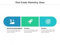 Real estate marketing ideas ppt powerpoint presentation ideas deck cpb
