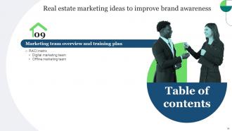 Real Estate Marketing Ideas To Improve Brand Awareness Powerpoint Presentation Slides MKT CD V Impressive Images