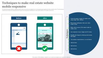 Real Estate Marketing Ideas To Improve Techniques To Make Real Estate Website Mobile Responsive MKT SS V