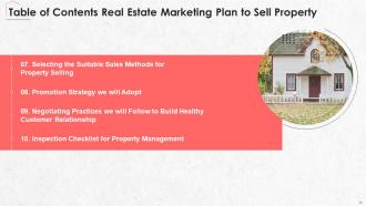Real Estate Marketing Plan To Sell Property Powerpoint Presentation Slides
