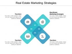 Real estate marketing strategies ppt powerpoint presentation infographic template example topics cpb