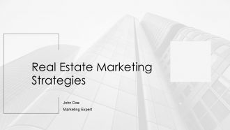 Real Estate Marketing Strategies PPT Structure AT