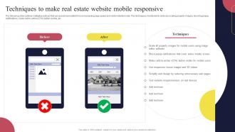 Real Estate Marketing Strategies Techniques To Make Real Estate Website Mobile Responsive