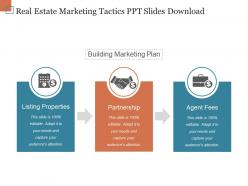 Real estate marketing tactics ppt slides download