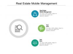 Real estate mobile management ppt powerpoint presentation infographic template shapes cpb