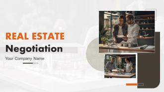 Real Estate Negotiation Powerpoint Ppt Template Bundles