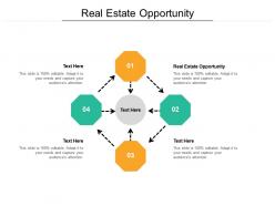 Real estate opportunity ppt powerpoint presentation pictures diagrams cpb