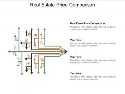 Real estate price comparison ppt powerpoint presentation file show cpb
