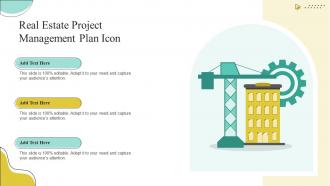Real Estate Project Management Plan Icon