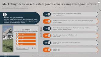 Real Estate Promotional Techniques To Engage Marketing Ideas For Real Estate Professionals MKT SS V