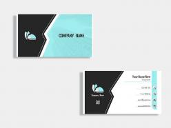 Real estate property business card template