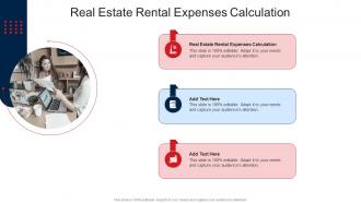 Real Estate Rental Expenses Calculation In Powerpoint And Google Slides Cpb